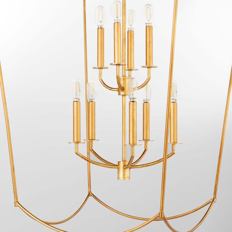 Quorum International 6812-9 Mantle 9 Light 25" Wide Pendant