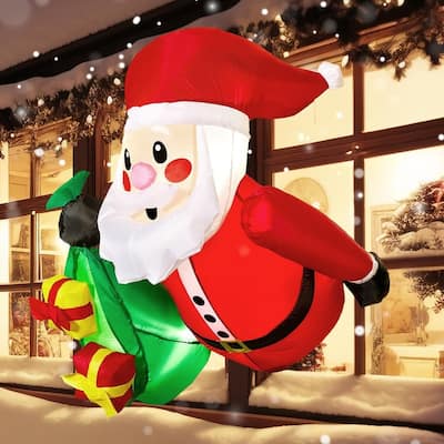 Santa Front Stuck Inflatable