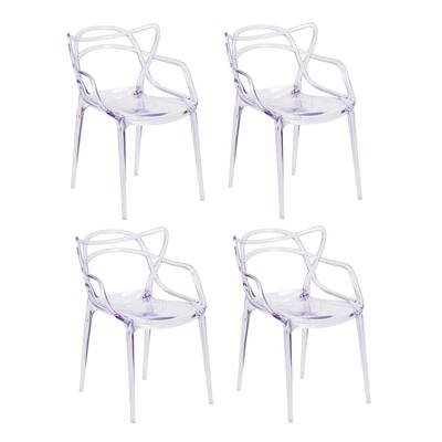 Keeper clear chair (set of 4)