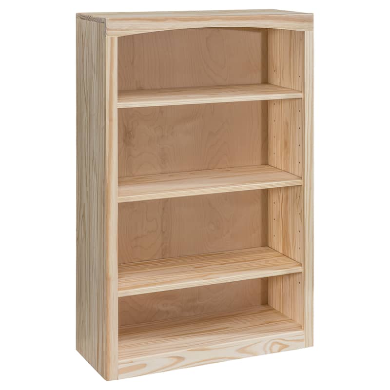 Arch+Haven Solid Wood Bookcase 30 x 48