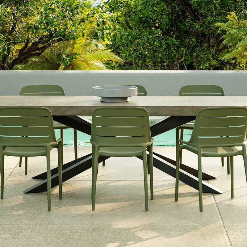Jasper Outdoor Stacking Chair (Set of 4)