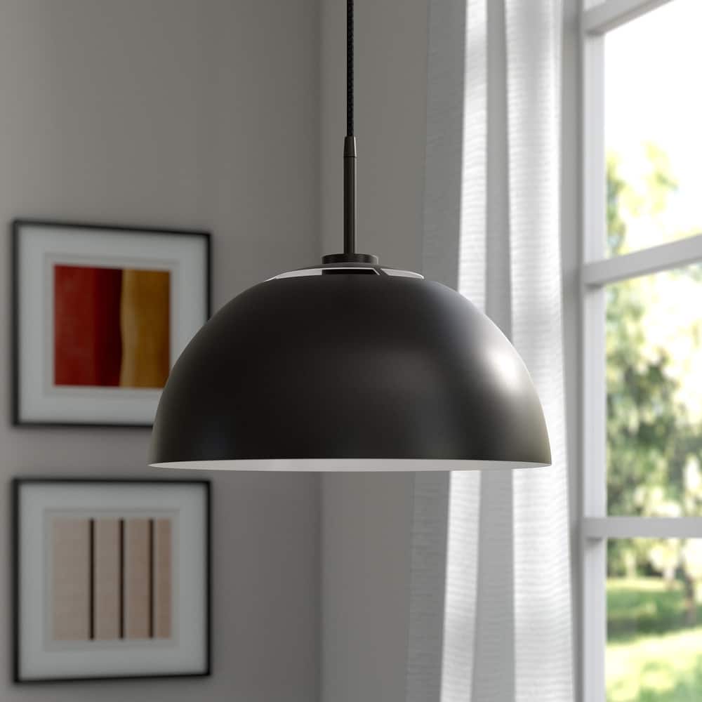 Jordyn 16" Wide Pendant with Metal Shade