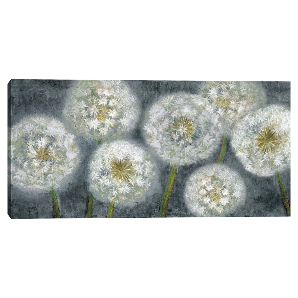 Three Wishes Blue Panel by Sandy Doonan Canvas Art Print