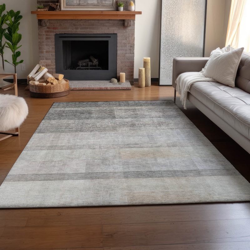 Premium Washable Super Soft Contemporary Ombre Mayfield Rug