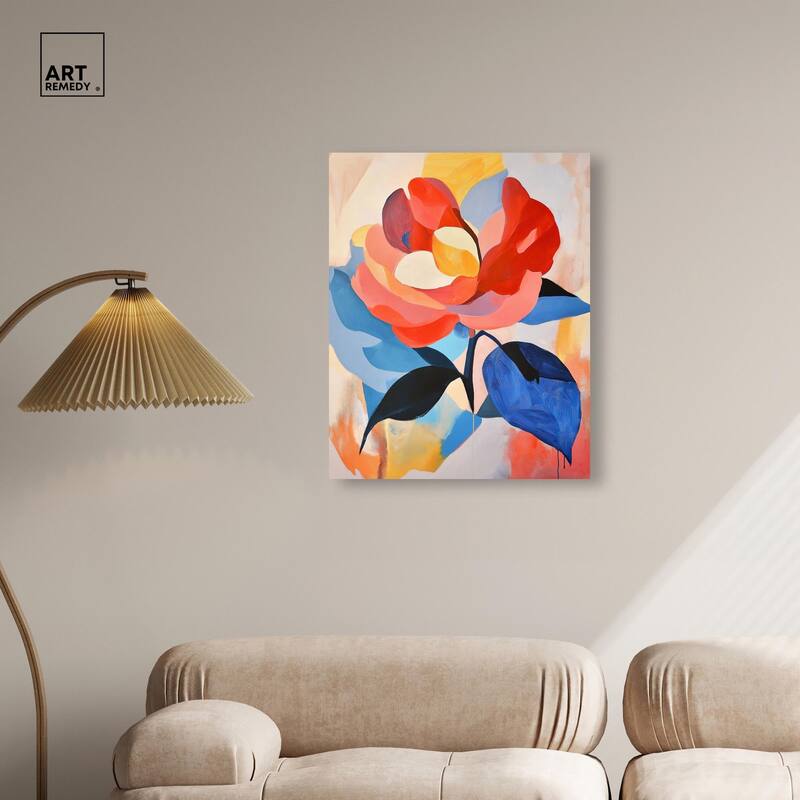 Chromatic Explosion I Canvas by Art Remedy, Gallery Wrapped