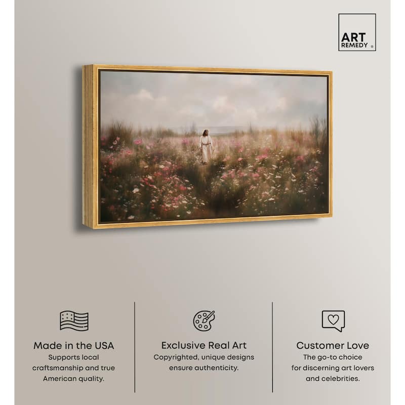 Garden of Reverie I Canvas by Art Remedy