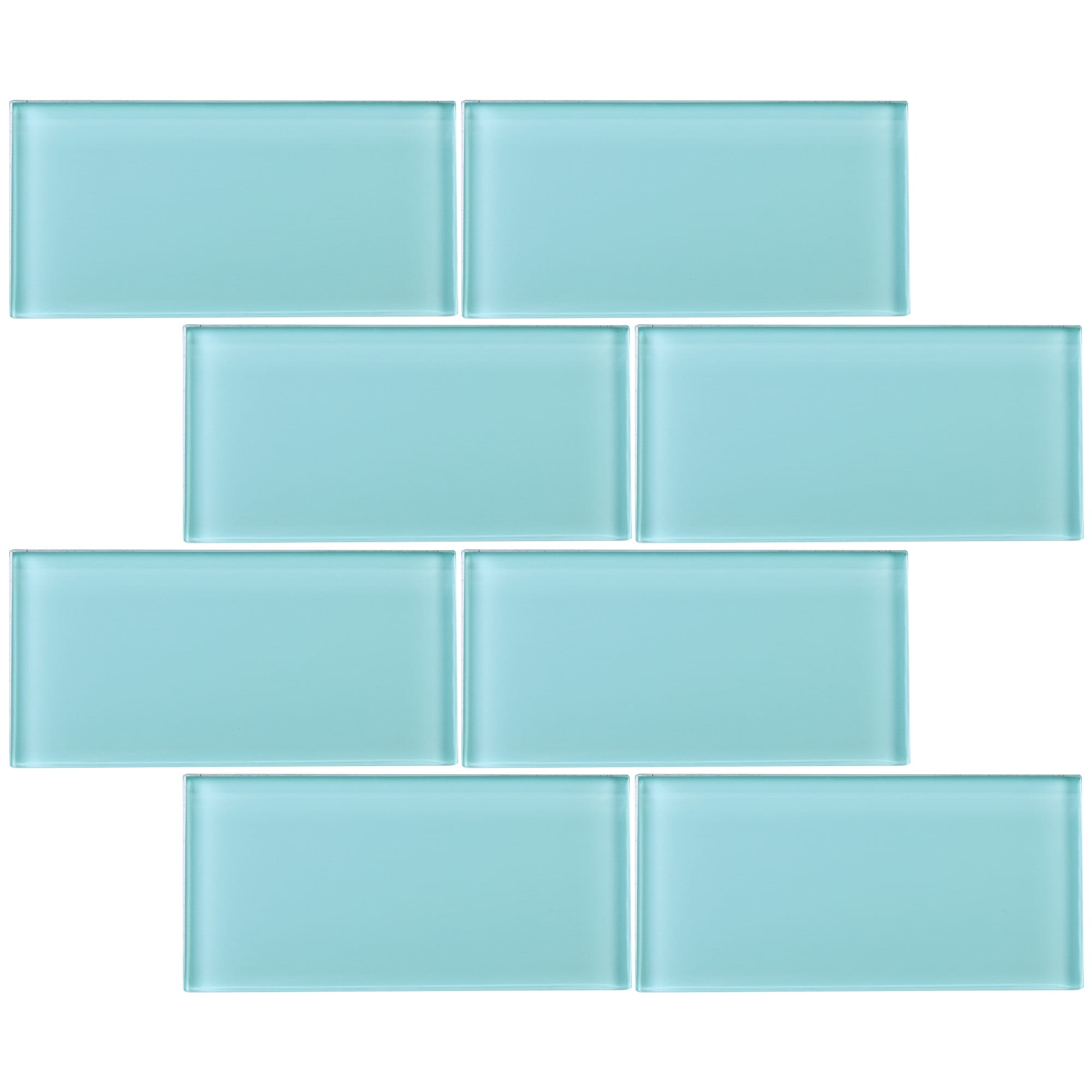 Tilegen 3 X 6 Glass Subway Tile In Ocean Blue Wall Tile 80 Tiles 10sqft Overstock 27973435 Tilegen 3 X 6 Glass Subway Tile In Ocean Blue Wall Tile 80 Tiles 10sqft Overstock 27973435