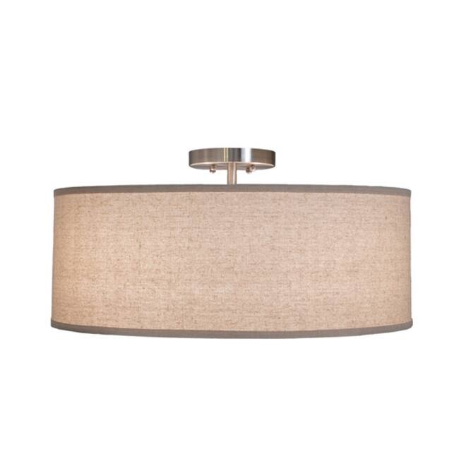 Meyda Tiffany 245492 Cilindro Southland 2 Light 24" Wide Semi-Flush