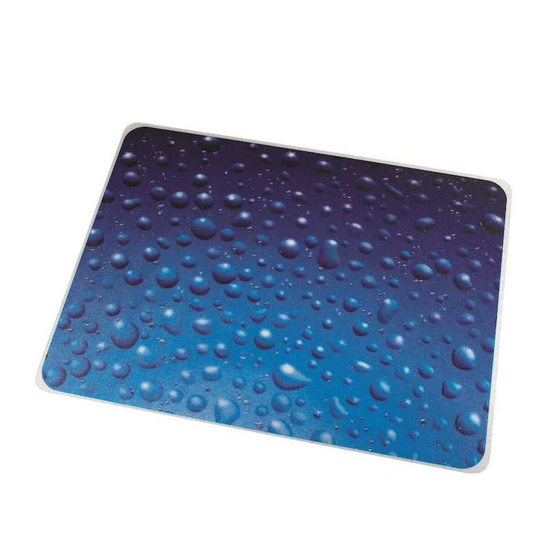 Colortex® Floor Mat in "Drops" Design - 36" x 48" - Drops