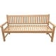 preview thumbnail 3 of 3, Seven Seas Teak Santiago Teak Wood Outdoor Patio Bench, 6 Foot