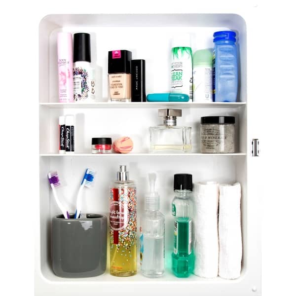 12 in. x 21.75 in. x 4 in. Mirrored Medicine Cabinet 12 in. x 21.75 in. x 4 in. Mirrored Medicine Cabinet