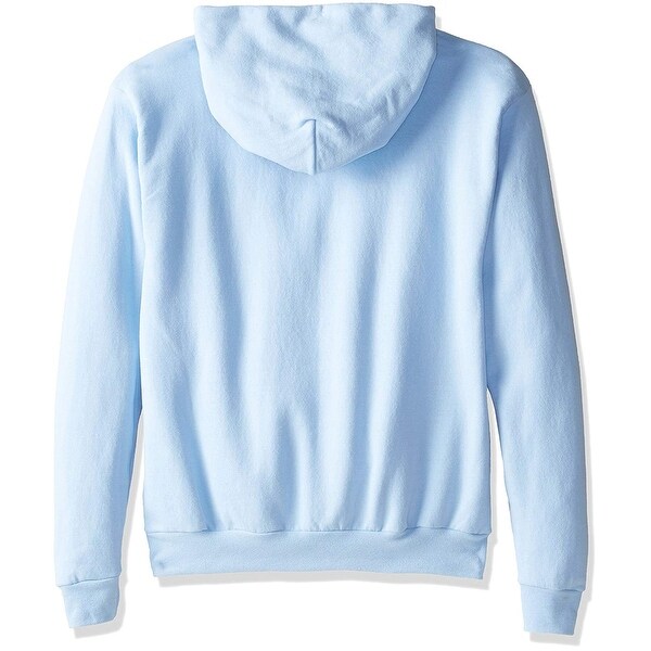 hanes light blue hoodie