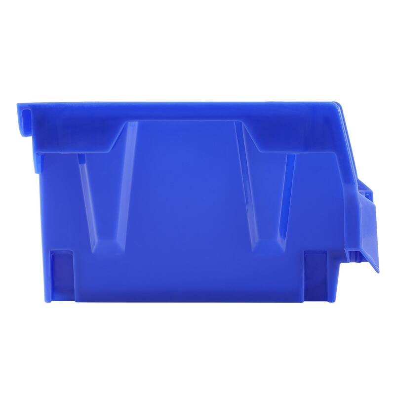 Stackable Storage Bins with Labels, Containers for Closet and Pantry Organization