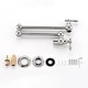 preview thumbnail 9 of 14, Vanityfair Pot Filler Wall Mount Kitchen Faucet Folding Stretchable Pot Filler Faucet