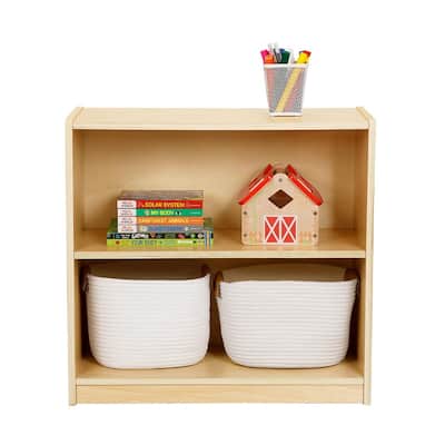 Kids Bookshelf and Toy Storage - 24.8"D x 11.6"W x 23.6"H