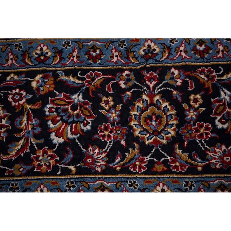 Traditional Red Kashan Turkish Rug Machine Made Home Decor Carpet - 9'8" x 12'6"