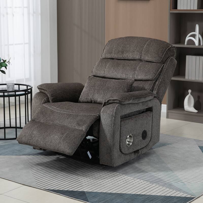 Flagship Oversized Recliner Chair with Wireless Charge, Massage & Heat