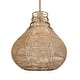 preview thumbnail 4 of 8, Uttermost Hestia 1 Light Natural Rope Pendant - N/A