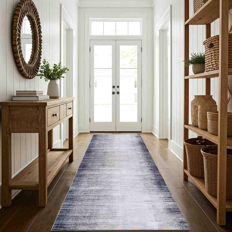 Delara Machine Washable Area Rug, Soft & Durable, Non-Slip Backing, Eco- Friendly GRS certified.