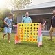preview thumbnail 3 of 12, Costway Jumbo 4-to-Score 4 in A Row Giant Game Set with Stickers for - See Details