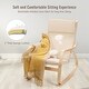 preview thumbnail 17 of 20, Costway Set of 2 Bentwood Rocking Chair Relax Rocker Lounge Chair