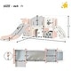 preview thumbnail 38 of 37, Kids Freestanding Slide Climber Play House for Indoor Outdoor Playground Activity - 6”L x 6.2”W x 3.5”H