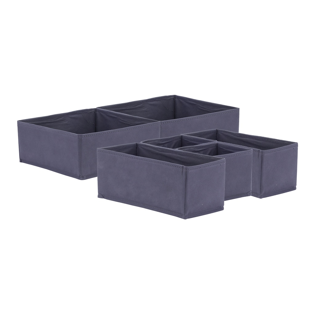 Storage Cube Set of 6, Storage Bin for Shelves Closet, Collapsible Storage Basket for Organizing Clothes Books - 6 Pack