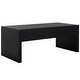 preview thumbnail 39 of 46, SAFAVIEH Home Collection Rune Coffee Table W/ Drawers - 47" L x 24" D x 20" H