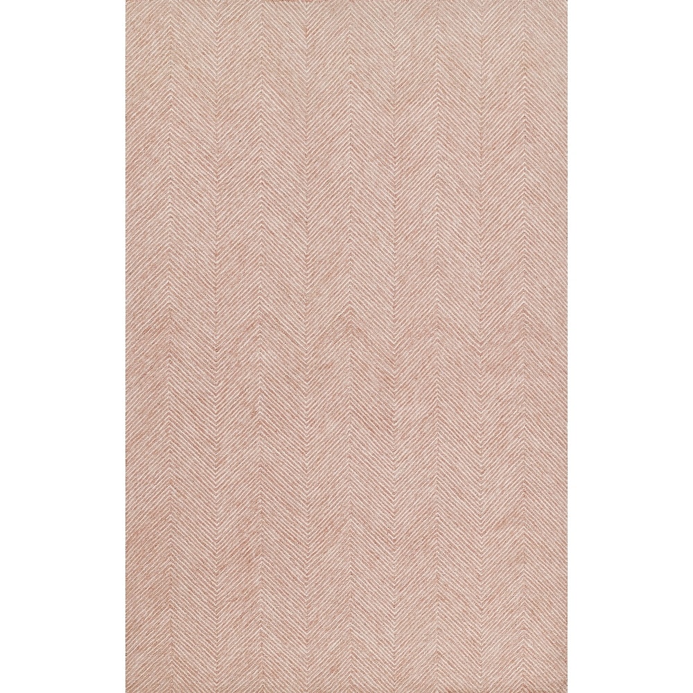 Momeni Charles Hand-tufted Wool Chevron Pattern Area Rug