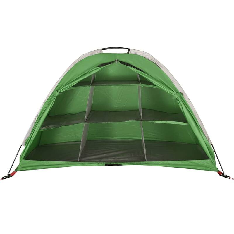 vidaXL Storage Tent 9 Compartments Green Waterproof - 49.2" x 19.7" x 26.8"