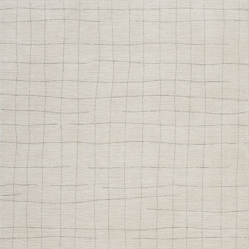 HomeRoots Abstract Scandinavian Rectangle Area Rug