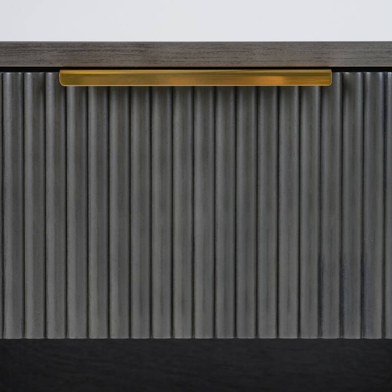 Nova Domus Santa Monica Modern Grey Wash Nightstand