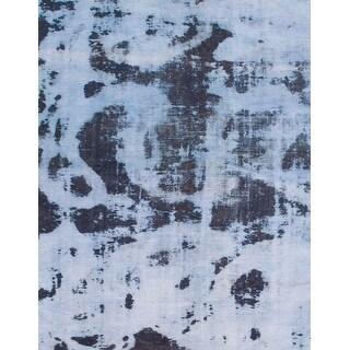 Ahgly Company Machine Washable Abstract Azure Blue Area Rugs - Bed Bath ...