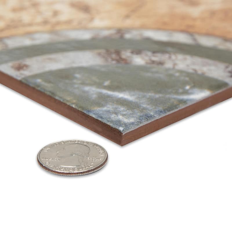 Merola Tile Touba 17-5/8" x 17-5/8" Ceramic Floor and Wall Tile