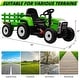 preview thumbnail 3 of 23, Lorise 35W Battery Powered Electric Tractor with Trailer for Kids 3-6 Years - 54"L x 20"W x 21"H