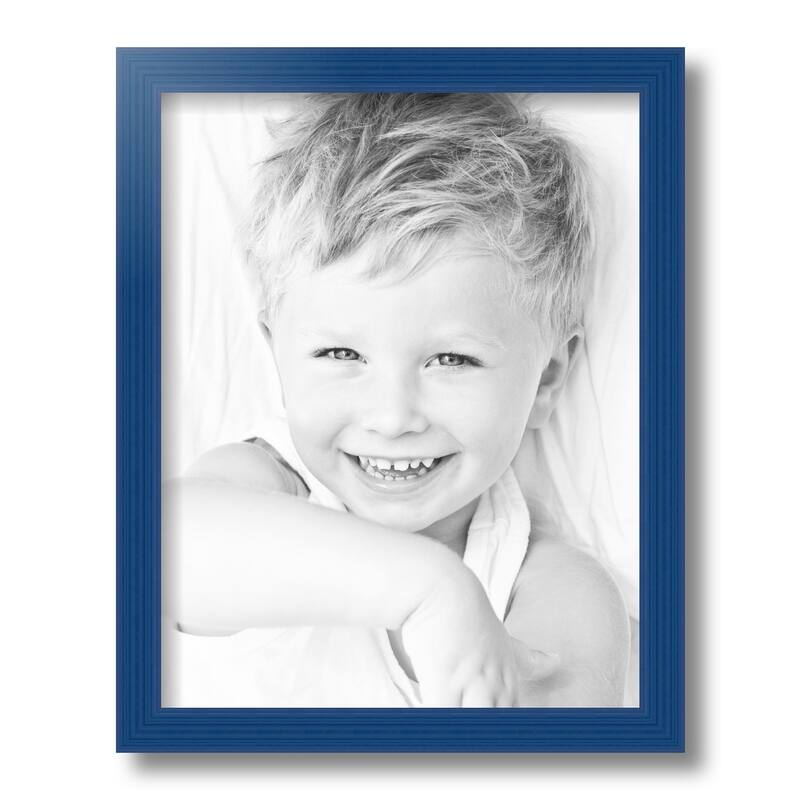ArtToFrames Classic Waves 11x14 Inch Picture Frame, 1.00 Inch Wood Poster Frame Available in Multiple Colors (60823-11x14)
