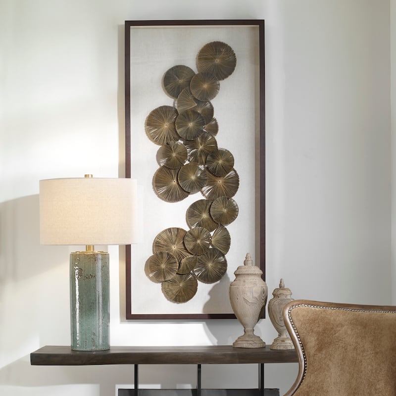 Uttermost The Times Shadow Box Wall Art - 59.1" H x 27.6" W