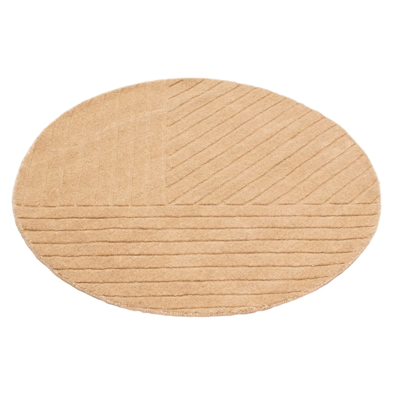Kashkuli Gabbeh Beige Rug 3'11" x 3'11" - 3'11 x 3'11