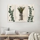 preview thumbnail 2 of 4, Olivia Rose 'Poetic Flora Set VI' Canvas Wall Art Set