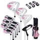 preview thumbnail 2 of 0, Women's Complete Golf Club Set Right Hand with Rain Hood - 50"