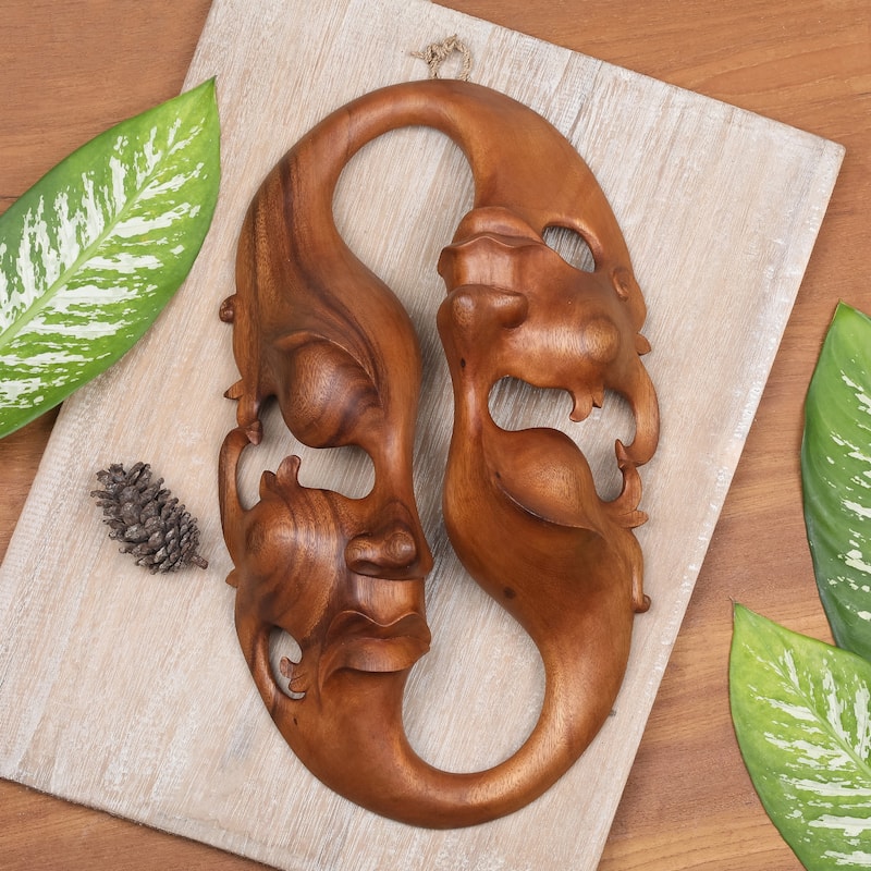 Emotional Duality Wood Mask