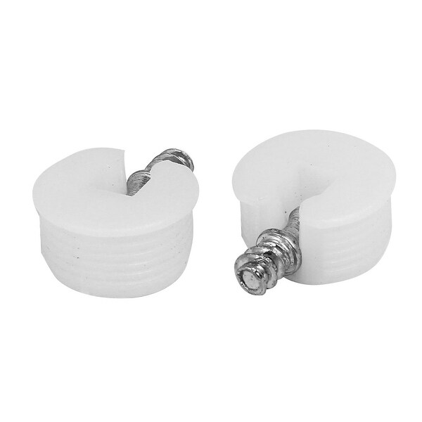 Uxcell a16010500ux0070 Screw 5Mm Dia Support Peg Stud Pins 100 Pcs For Kitchen Shelf Cupboard Cabinet