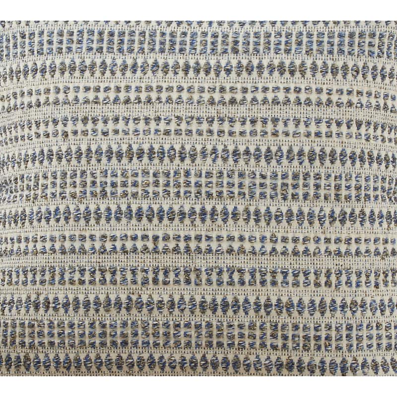 Woven Table Runner With Line Design - 16"x72"