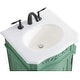 preview thumbnail 11 of 9, Elegant Lighting VF10121-VW Danville 20" Free Standing Single Basin