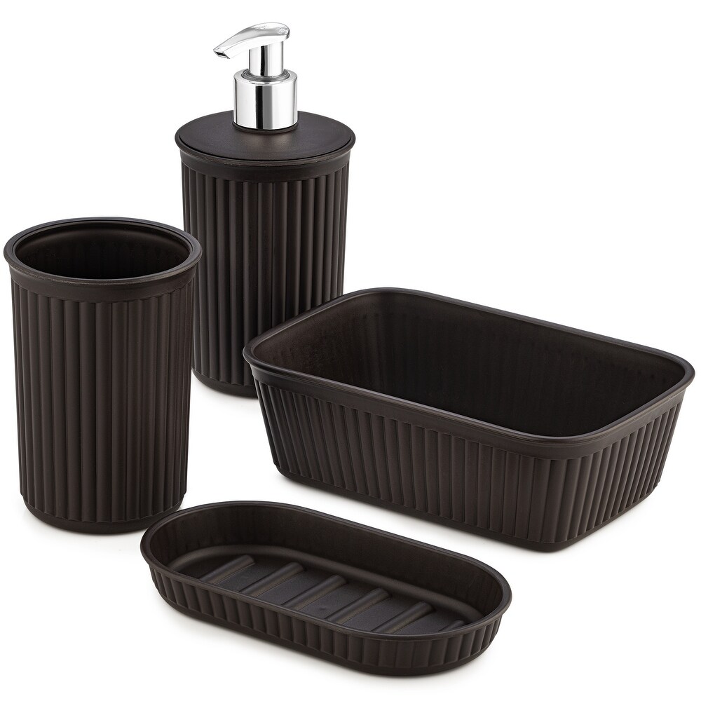 Brown Bathroom Accessory Sets - Bed Bath & Beyond