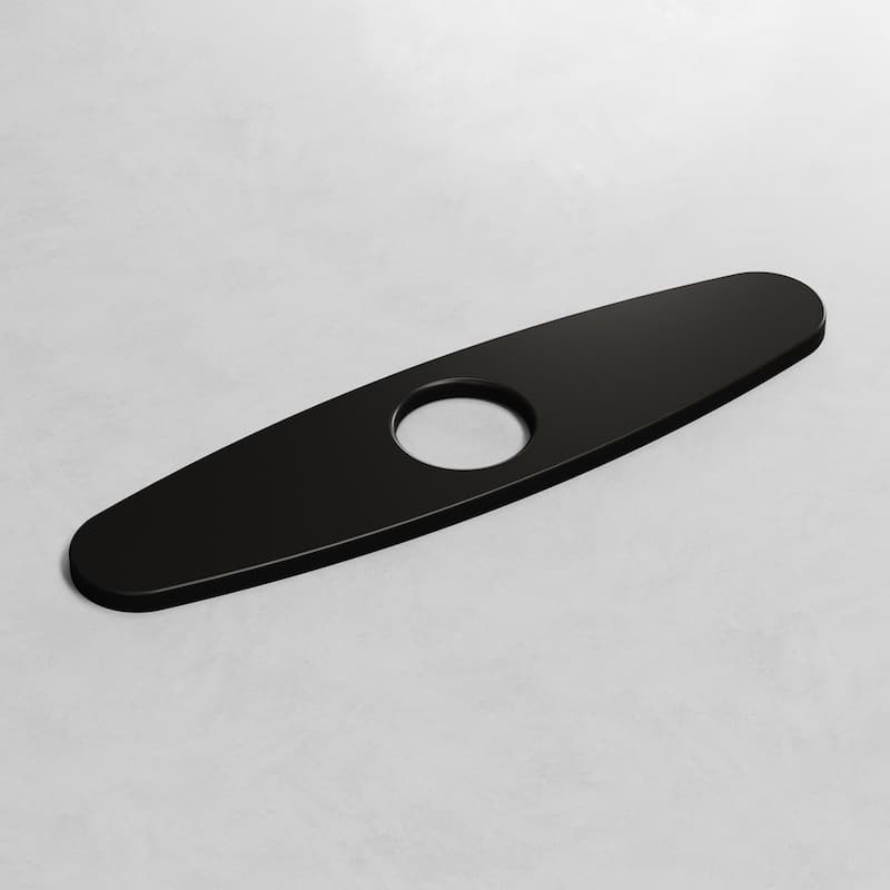 VIGO 10" L Kitchen Deck Plate - Matte Black