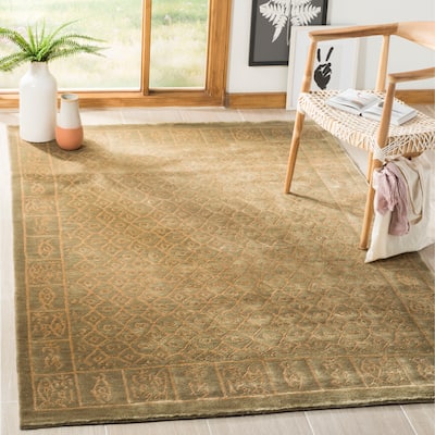 SAFAVIEH Couture Hand-knotted Tibetan Humildad Modern Wool Rug