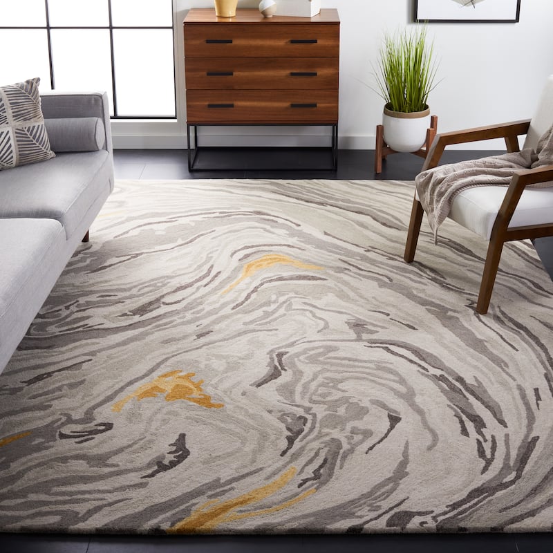 SAFAVIEH Handmade Soho Brittanie Modern Wool Rug