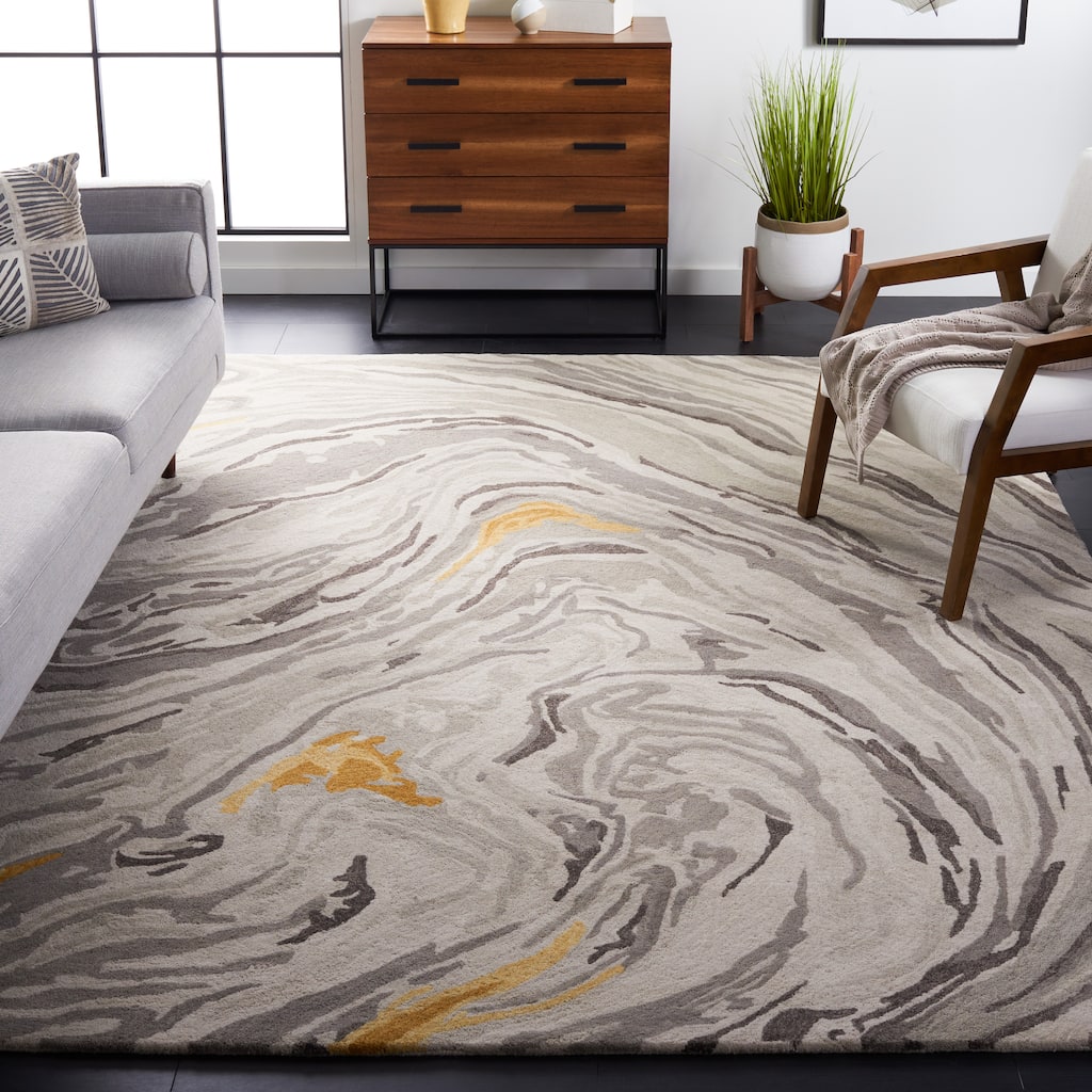 SAFAVIEH Handmade Soho Brittanie Modern Wool Rug