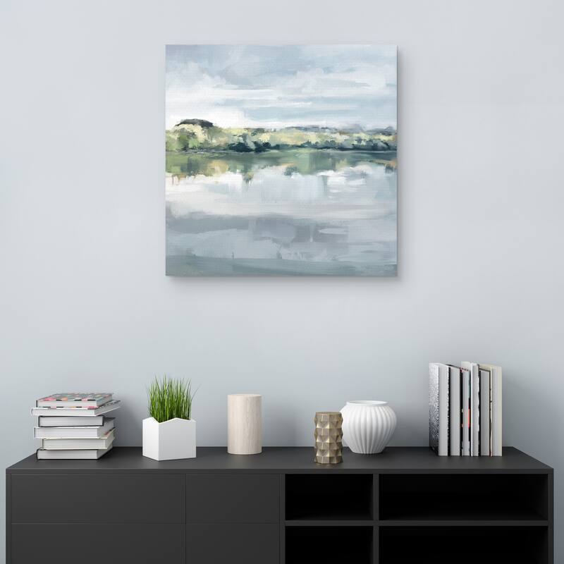 Country Colors Square II Light by Studio Arts Canvas Art Print